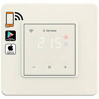 Терморегулятор для теплого пола 16A 3000BA WiFi [4820120221231] молочно белый SX Terneo