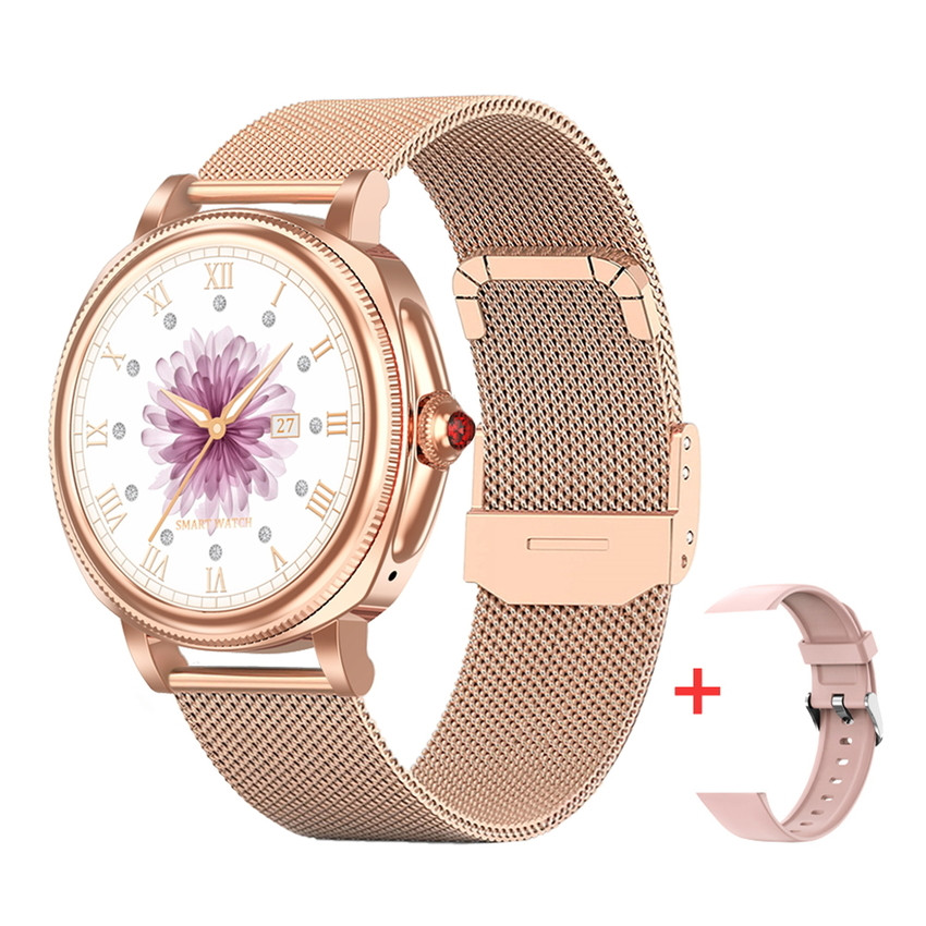 Розумний наручний жіночий смарт-годинник Smart Summer Gold