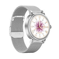 Умные наручные женские смарт часы Smart Summer Silver, фото 6