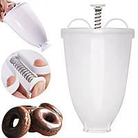 Ручной диспенсер дозатор для приготовления пончиков и донатов Donut Maker / Форма для пончиков