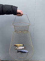 Садок металлический для рыбы рыболовный 33 см
