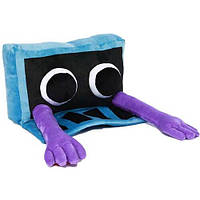 Мягкая игрушка подушка монстр фиолетовый роблокс райдужные друзья
