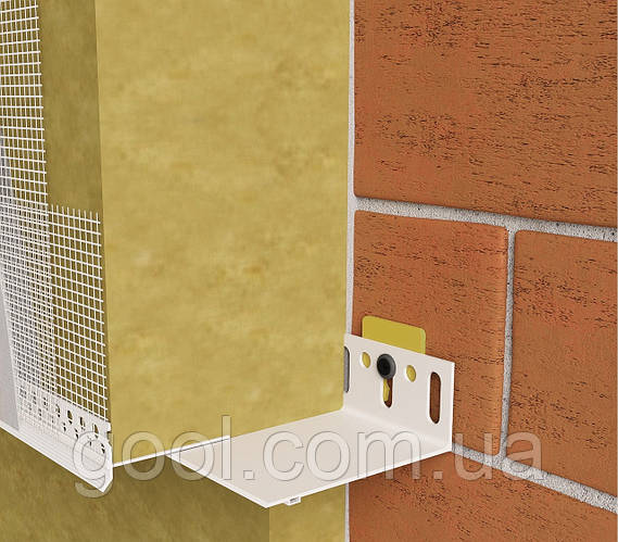 Купить Цокольный пластиковый стартовый профиль фасадный универсальный ...