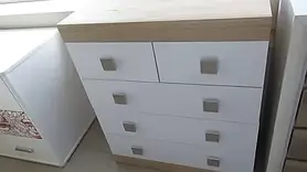 Комод Соната Эверест Сонома + Белый https://opendoors.kiev.ua/p1129463895-vmestitelnyj-komod-yaschikom.html