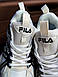 Жіночі Кросівки Fila White Black 36-38-39, фото 4