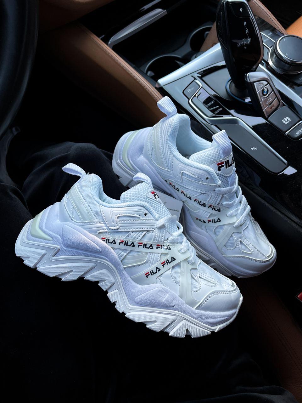 Жіночі Кросівки Fila White Black 37-38-40