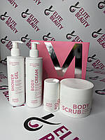 Набір для тіла гель+крем+скраб+дезодорант+рожевий пакет/All Your Body Needs