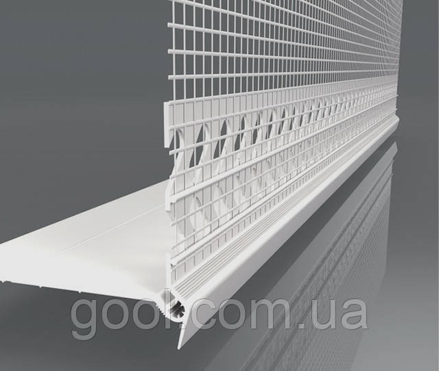 Купить Цокольный пластиковый стартовый профиль фасадный универсальный ...