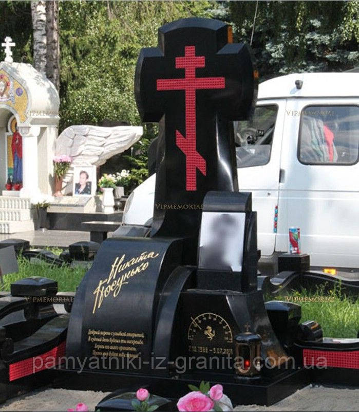 Хрест з граніту № 2089