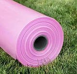 Плівка рожева на метраж 100 мкм, ширина 6 метри.Уф-стабілізація 36 місяців., фото 3