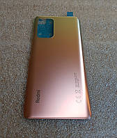 Задняя крышка Xiaomi Redmi Note 10 Pro (M2101K6G) бронзовая (Gradient Bronze) оригинал (олеофобное покрытие)