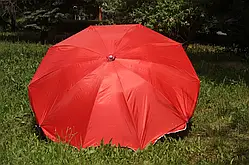 💛Парасолька 3м 10 спиць із срібним напиленням без клапана