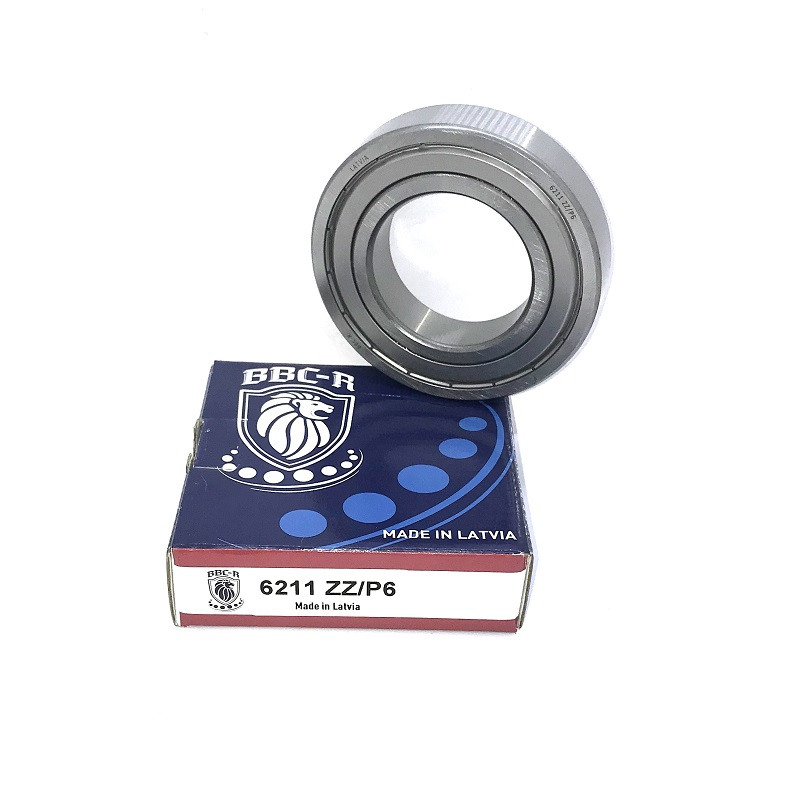 Підшипник 6211 ZZ /P6 (6-80211) BBC-R розміри 55*100*21