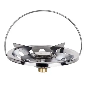 Газова конфорка Tramp 210 мм для кемпінгу, риболовлі, полювання, з ручкою для перенесення, універсальне різьбове з’єднання, для пр