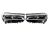 Передние фары на BMW 7 Series G11 / G12 2015-2019 года ( Laser )