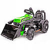 Акумуляторний трактор із причепом — лопатою Joy4kids ZP1001C, фото 3
