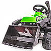 Акумуляторний трактор із причепом — лопатою Joy4kids ZP1001C, фото 10