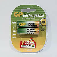 Аккумуляторы пальчиковые GP AA 1300mAh