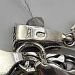 Срібний ланцюжок плетіння бісмарк та хрест із срібла 925 проби комплект чоловічий ланцюг та хрестик, фото 6