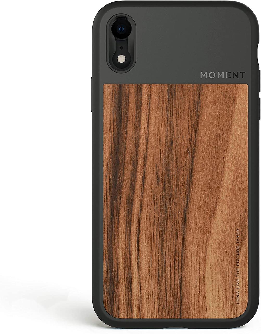 Чохол Moment Walnut Wood для iPhone XR