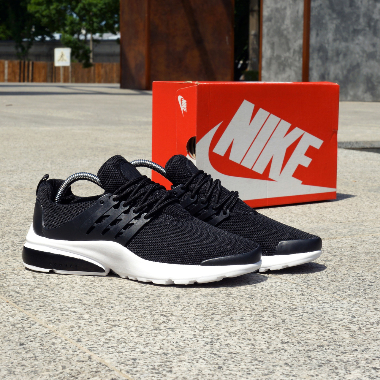Чоловічі Кросівки у сти-лі Nike Presto чорні