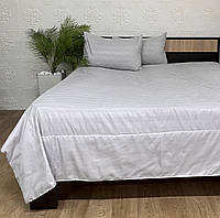 Набор постельного белья с летним одеялом Colorful Home 150х210 см Светло-серый