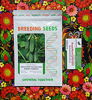 Насіння огірка Кураж F1, 500 насінин — партенокарпік, ранній (45-50 днів), корнішонного типу