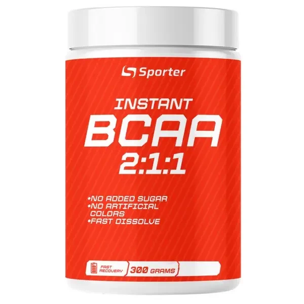 Амінокислота Sporter BCAA Instant 300 g Яблуко