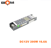 Блок живлення DC12V 200 W 16.6 А BPU-200 BIOM Professional