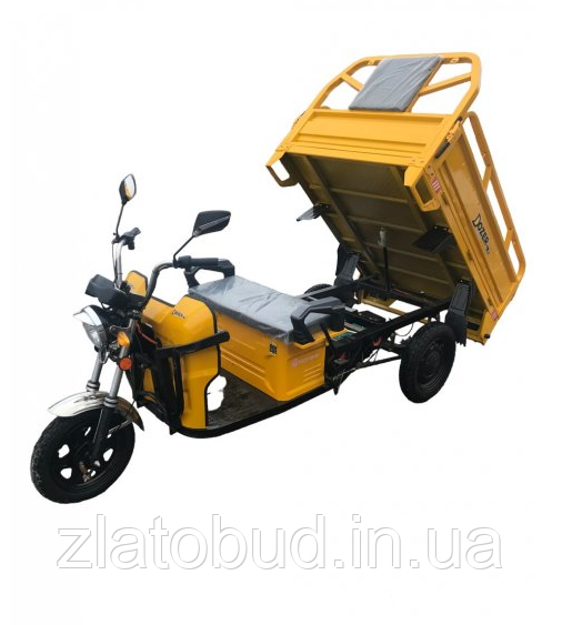 Електротрицикл DOZER Model 2 с кузовом 1000W редукторный - фото 3 - id-p1817612524