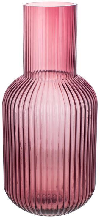 Ваза скляна Ariadne "Bottle" Ø15x34см buuba , темно-рожева, фото 1