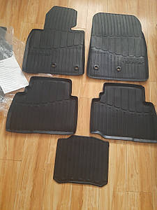 Килимки в салон гумові Toyota Land Cruiser 200 12-2021 Нові Оригінальні