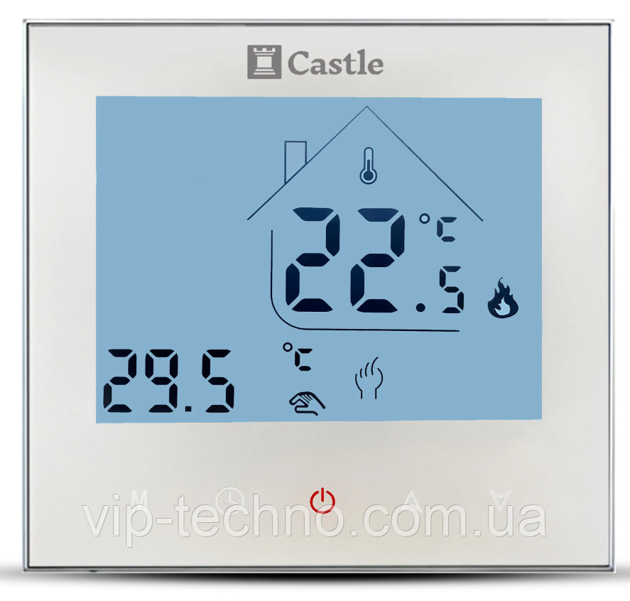 Програмований терморегулятор Castle AC605H