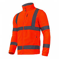 Куртка флисовая сигнальная оранжевая 40110 LahtiPro размер S