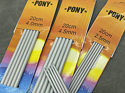 Спиці чулочні Pony (20см) тефлон 3.5 см