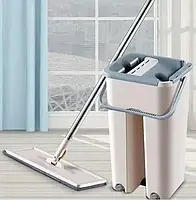 Швабра з автоматичним віджимом Scratch Cleaning Mop ведро та швабра з автовіджимом 6л TP