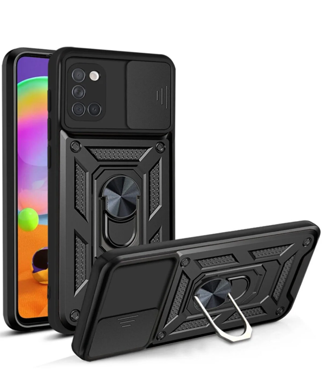 Ударостійкий чохол Camshield Serge Ring for Magnet для Samsung Galaxy A31 (SM-A315F) Ударостійкий чохол Camshield Serge Ring for Magnet для Samsung Galaxy A31 (SM-A315F)