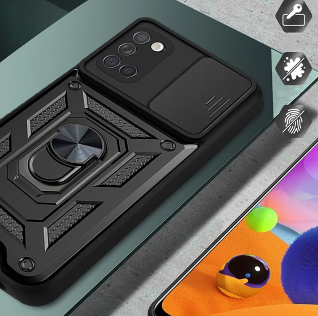 Ударостійкий чохол Camshield Serge Ring for Magnet для Samsung Galaxy A31 (SM-A315F) Ударостійкий чохол Camshield Serge Ring for Magnet для Samsung Galaxy A31 (SM-A315F)