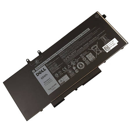 Оригінальна акумуляторна батарея до ноутбука Dell Latitude - 4GVMP (7.6V 68Wh 8500mAh) АКБ, фото 1