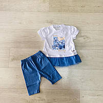 Набір 2 в 1 для дівчат оптом, S&D, 1-5 років,  № CK-23, фото 2