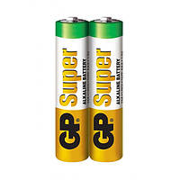 Батарейки мини-пальчик GP-Super LR03 AAA Алкалайновые 2 шт.