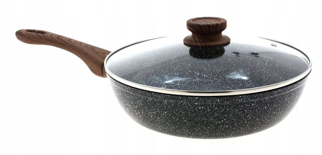 Глибока сковорідка вок KINGHoff KH-1583 24 см