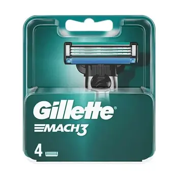 Змінні касети Gillette Mach 3 4 шт