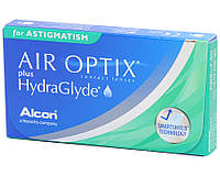 Поштучно Контактные линзы Air optix plus HydraGlyde for Astigmatism 1шт (наличие в описании)