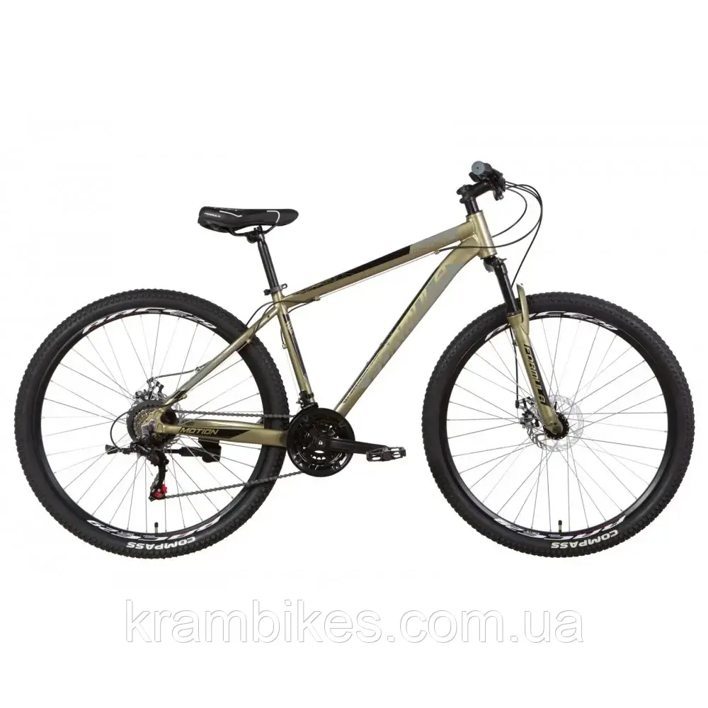 Гірський велосипед Formula  MOTION AM DD  (2021) 29"-21" Хакі