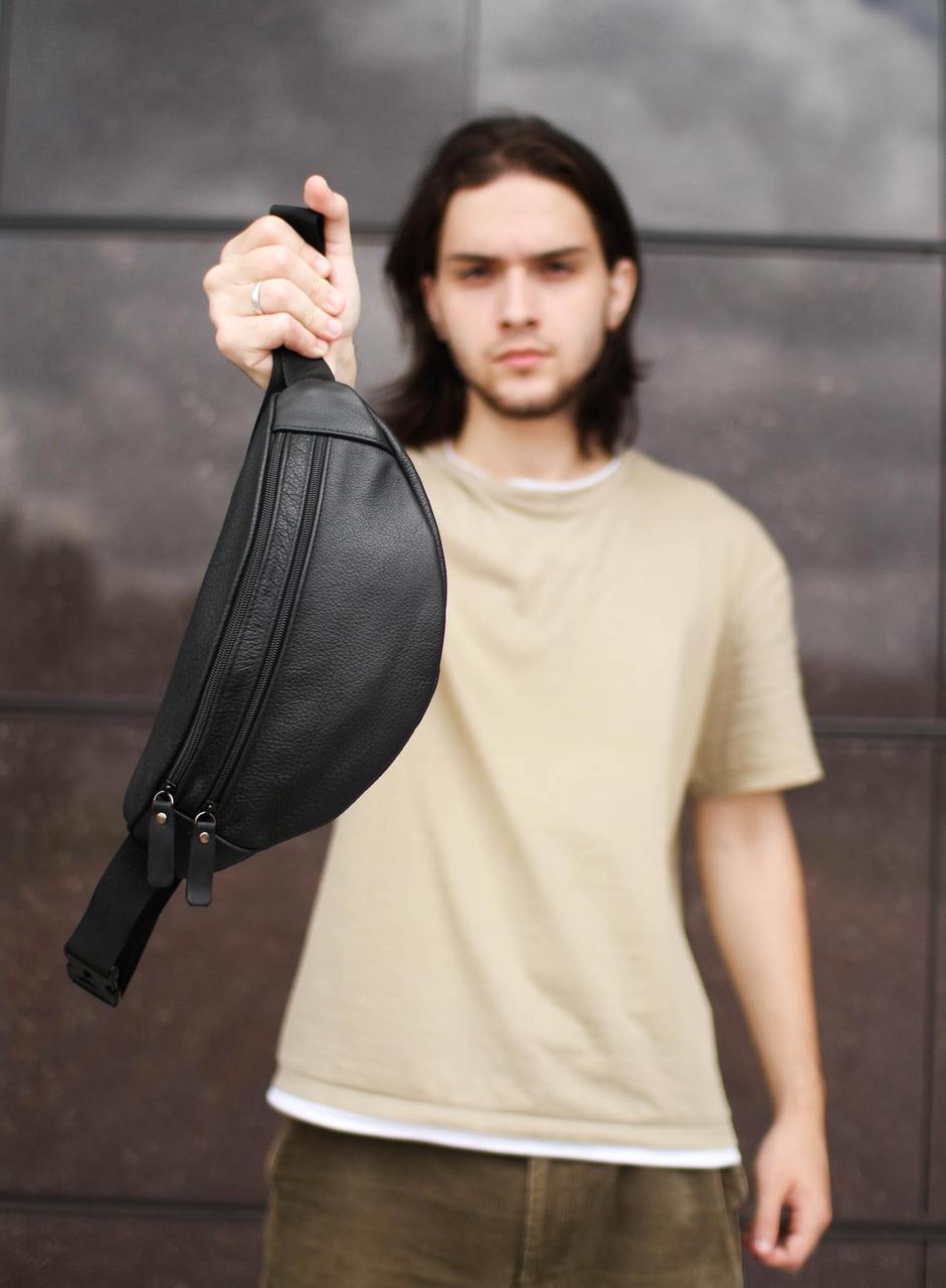 Мужская Бананка, Кожаная Сумка на Пояс SL001 — Купить Недорого на Bigl ...