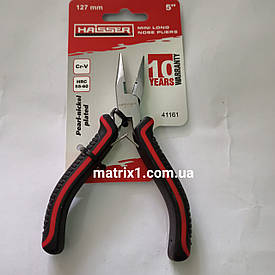 Міні довгогубці 127мм Cr-V Pearl-nickel HAISSER