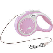 Повідець рулетка Flexi New Comfort XS, для собак вагою до 8 кг, трос 3 метра, колір бузковий