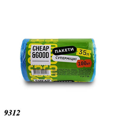 Пакети для сміття Cheap&Good 35 л 100 шт