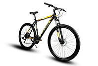 Черный велосипед для подростков и взрослых Unicorn Viper 29 дюймов с рамой 21